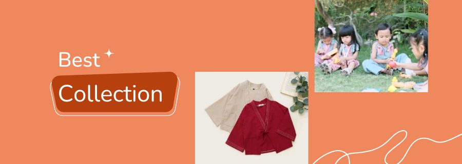 Cream Minimal Aesthetic Best Collection Fashion Banner (900 x 320 piksel)